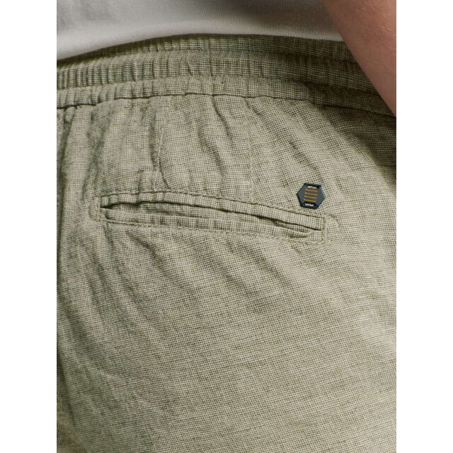 No Excess Short with linen melange dark moss 278190311-186 large