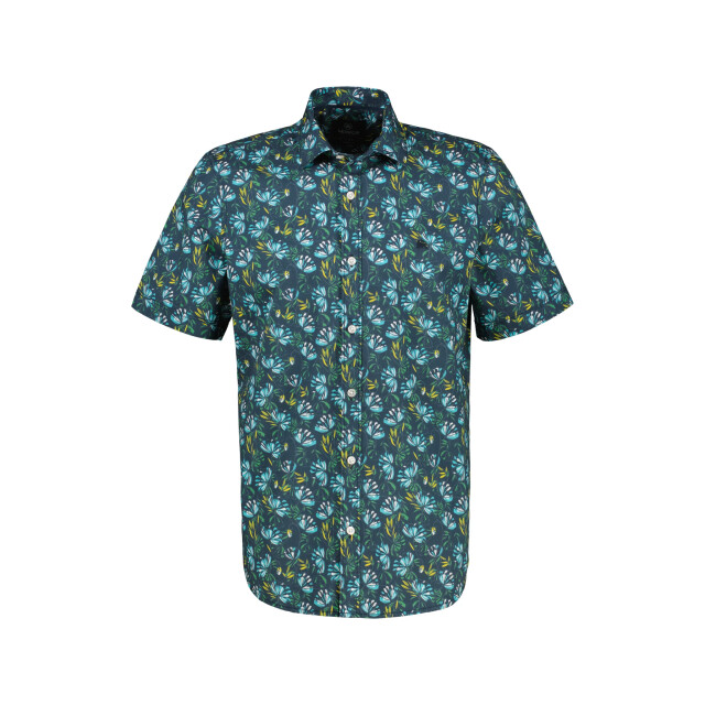 Lerros Heren overhemd 25423261 456 coastal blue Lerros Overhemd 25423261 456CoastalBlue large