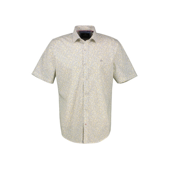 Lerros Heren overhemd 2542305 100 white Lerros Overhemd 2542305 100White large