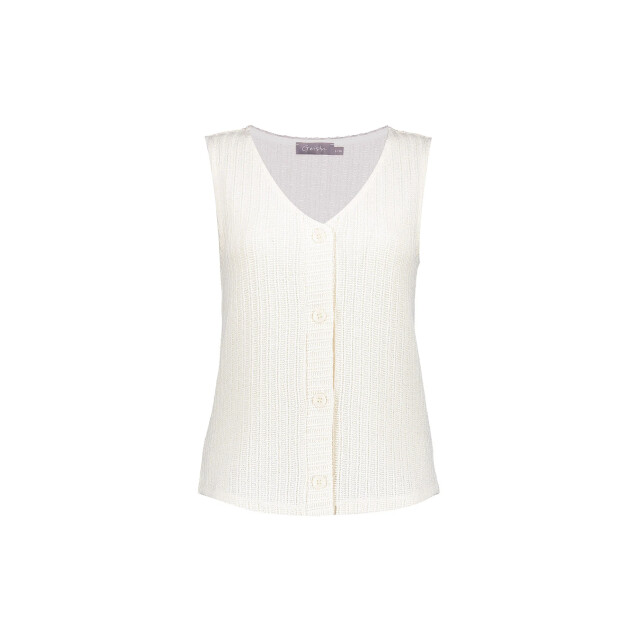 Geisha 54350-41 singlet knit h buttons 54350-41 Singlet knit with buttons large