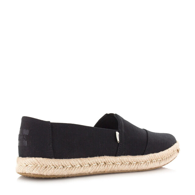 Toms alpargata rope 2.0 | black espadrilles dames 10020687 large