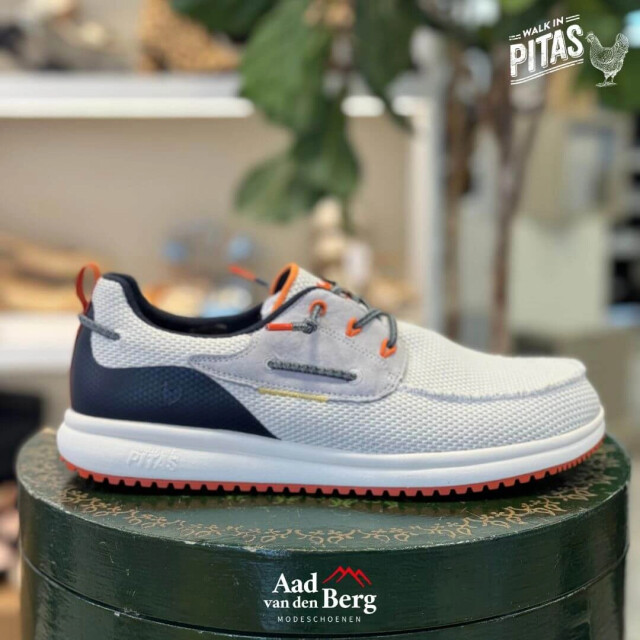 Walk in Pitas Herenschoenen veterschoenen Bay large