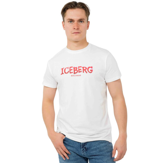 Iceberg Beachwear vertical logo tee 157202854 large