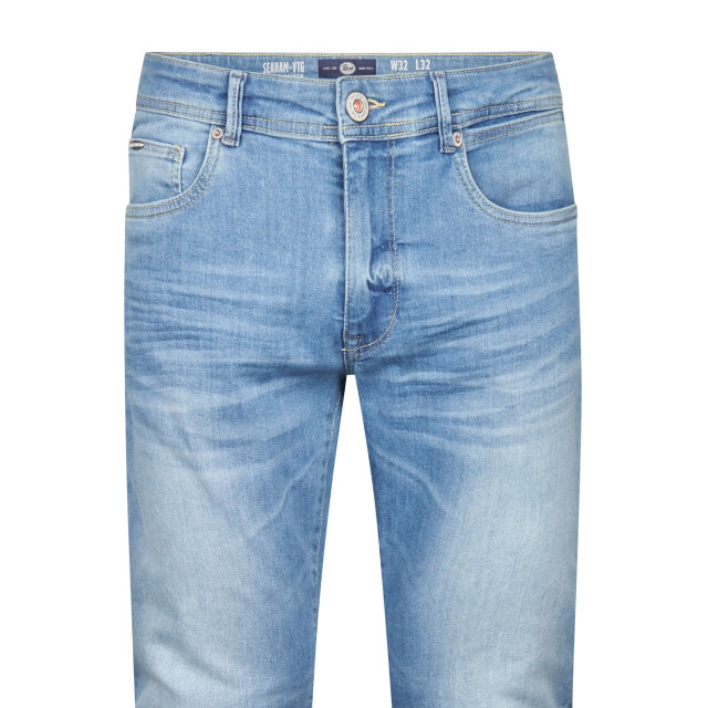 Petrol Industries Seaham-vtg heren slim-fit jeans 5700 bleached Petrol Jeans Seaham 5700Bleached large