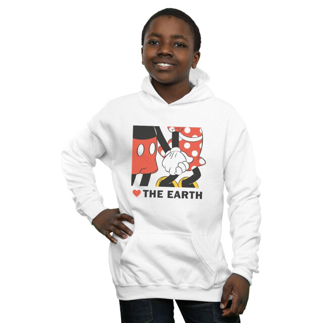 Li-cense Disney jongens mickey mouse hart de aarde hoodie UTBI9960_white large