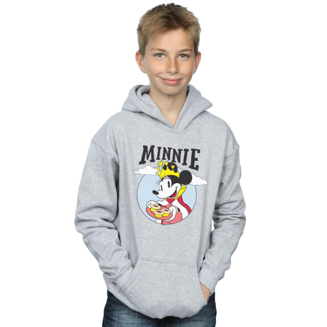 Li-cense Disney jongens minnie mouse queen hoodie UTBI9998_sportsgrey large