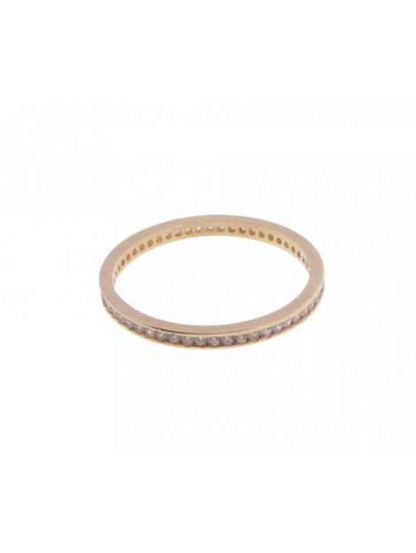 Christian 14 karaat rosé gouden ring met zirkonia 232R813-9813JC large