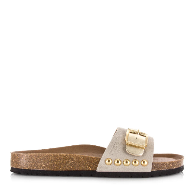 DWRS Label Dwrs java leren slippers leren slippers dames S2849-01 8618 large