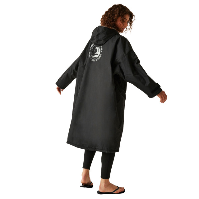Regatta Waterdichte fleece gevoerde luierjas voor volwassenen UTRG9120_black large