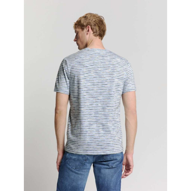 No Excess T-shirt crewneck multi coloured mel sky 28340470-134 large