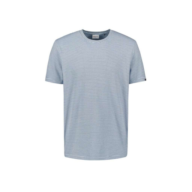 No Excess T-shirt crewneck stripes sky 28340471-134 large