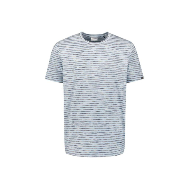 No Excess T-shirt crewneck multi coloured mel sky 28340470-134 large