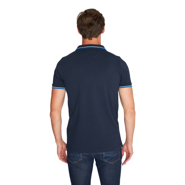 Mario Russo Tipped polo edward MR-EDWARD-NVY-3XL large