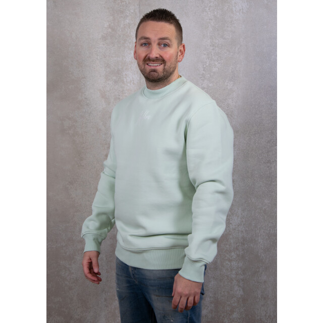 Malelions Striped signature sweater 130.41.0022 large