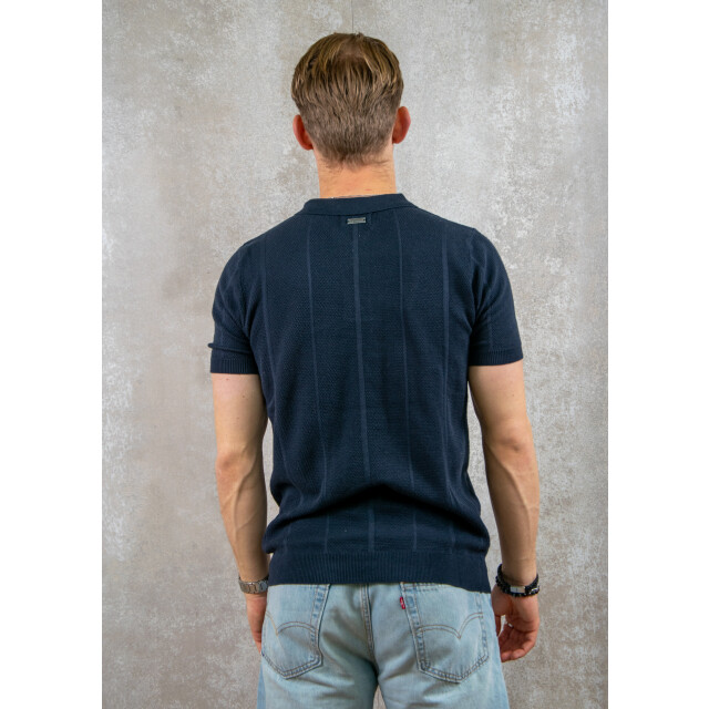 Quotrell Cruz knitted polo 135.30.0036 large