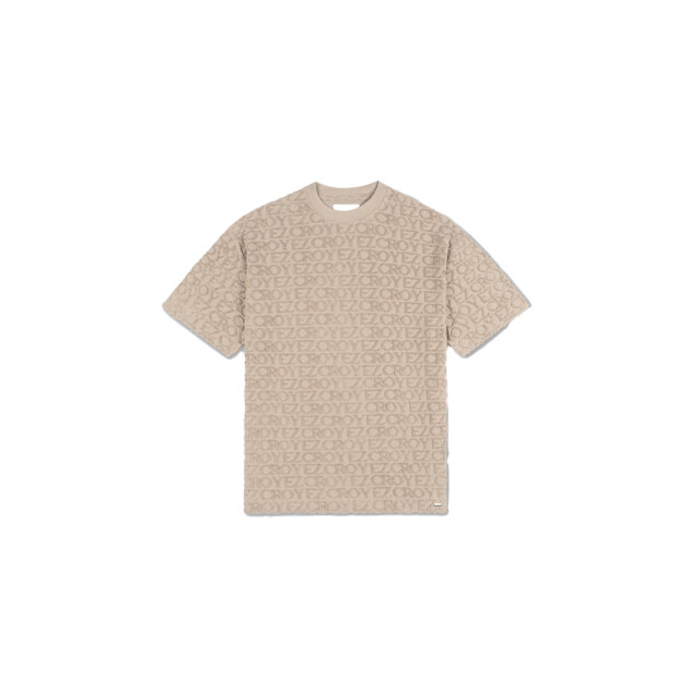 Croyez Homme Monogram towelling t-shirt 100.81.0230 large