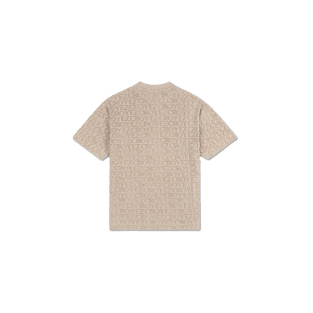 Croyez Homme Monogram towelling t-shirt 100.81.0230 large