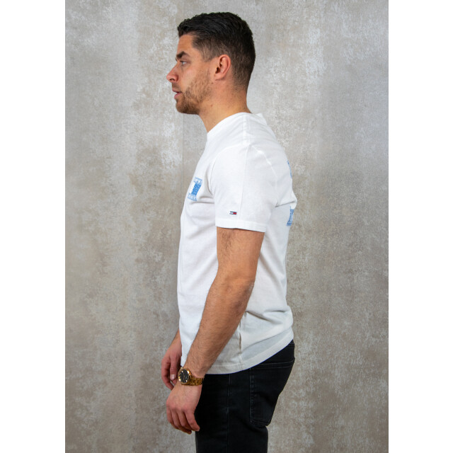 Tommy Hilfiger Reg paisley flag tee 100.01.0102 large