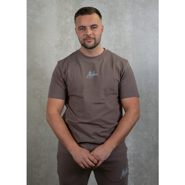 Malelions Striped signature t-shirt 100.80.0070 large