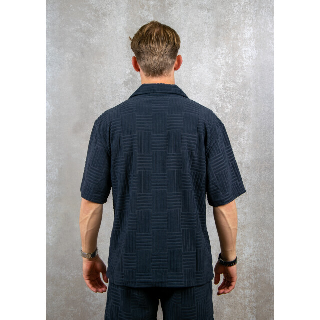 Black Bananas Terry resort shirt 100.30.1248 large