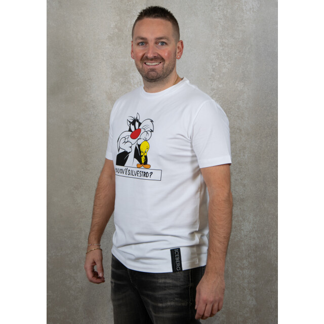 Iceberg Looney tunes t-shirt sylvester 100.00.1069 large