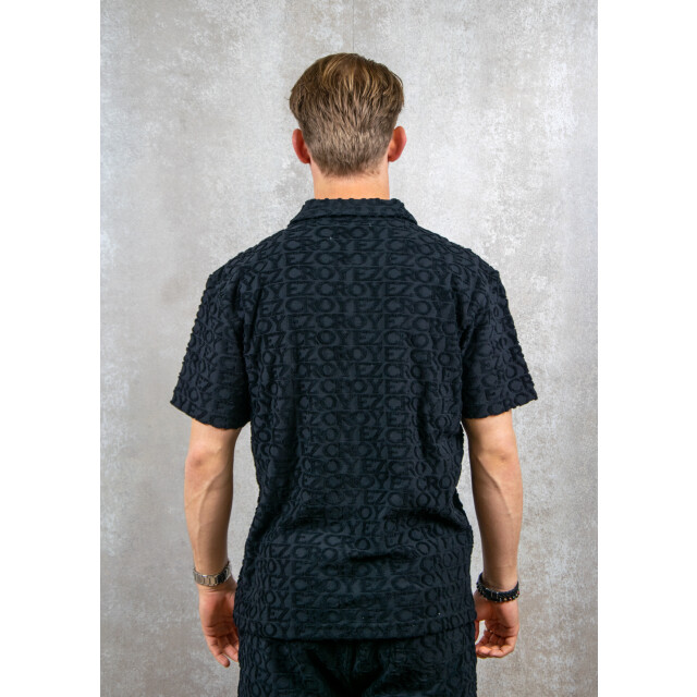 Croyez Homme Monogram towelling shirt 123.10.0051 large