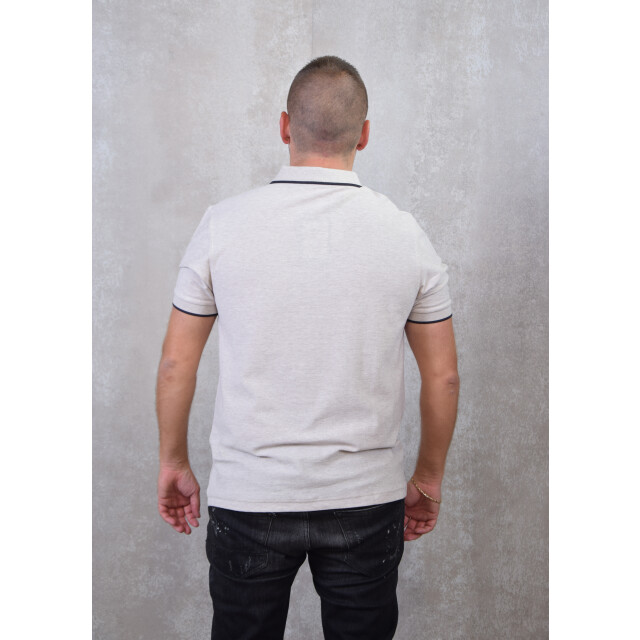 Fred Perry Crepe pique zip neck polo shirt 110.81.0067 large