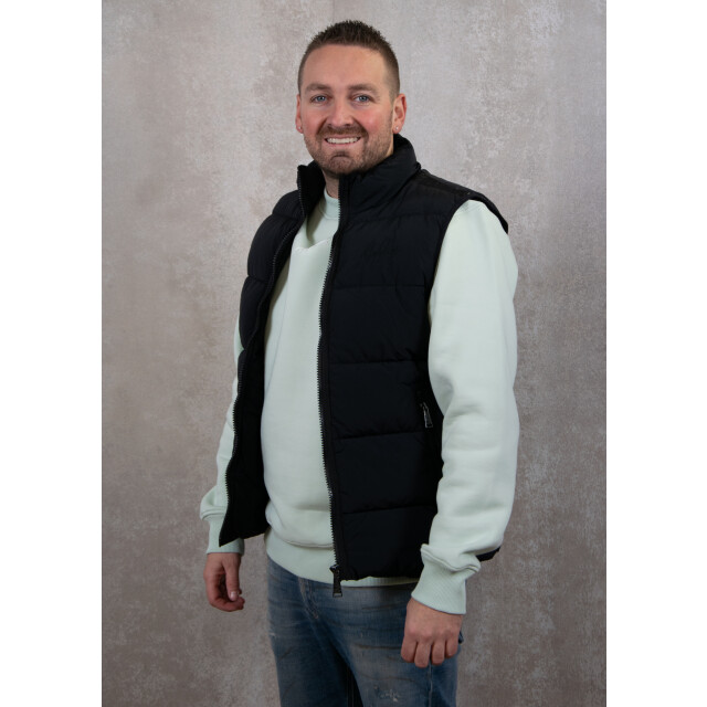 Malelions Matt crinkle padded vest 143.10.0074 large