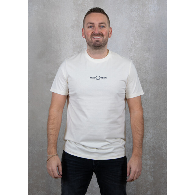 Fred Perry Embroidered t-shirt 100.01.0149 large