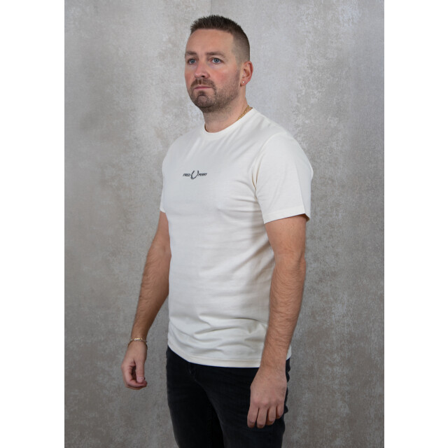 Fred Perry Embroidered t-shirt 100.01.0149 large