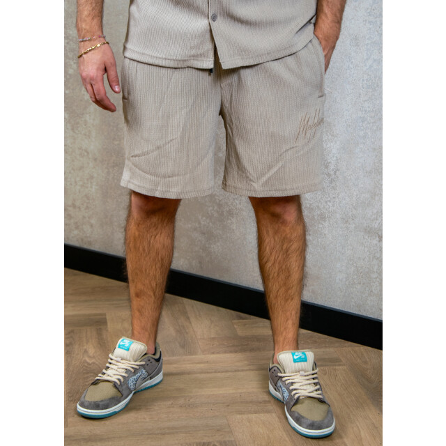 Malelions Seersucker shorts 155.81.0072 large