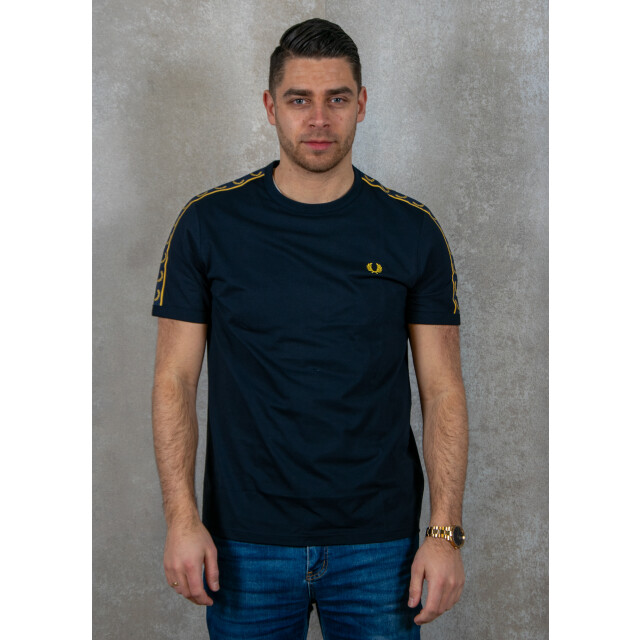 Fred Perry Contrast tape ringer t-shirt 100.30.1230 large