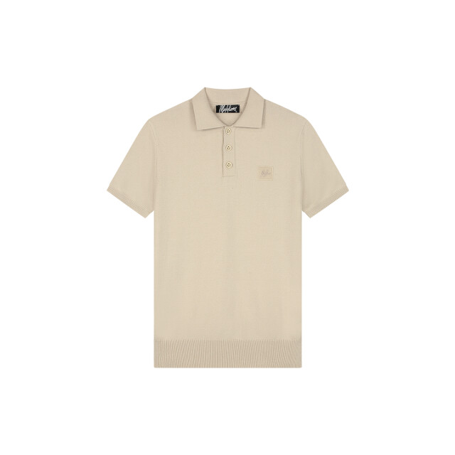 Malelions Knitted patch polo 110.81.0096 large