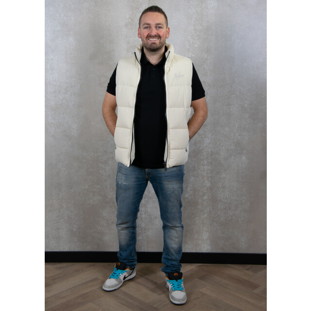 Malelions Matt crinkle padded vest 143.81.0014 large