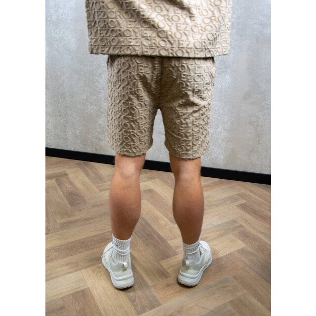 Croyez Homme Monogram towelling shorts 155.81.0077 large