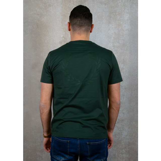 Fred Perry Rear powder laurel graphic tee 100.40.0689 large
