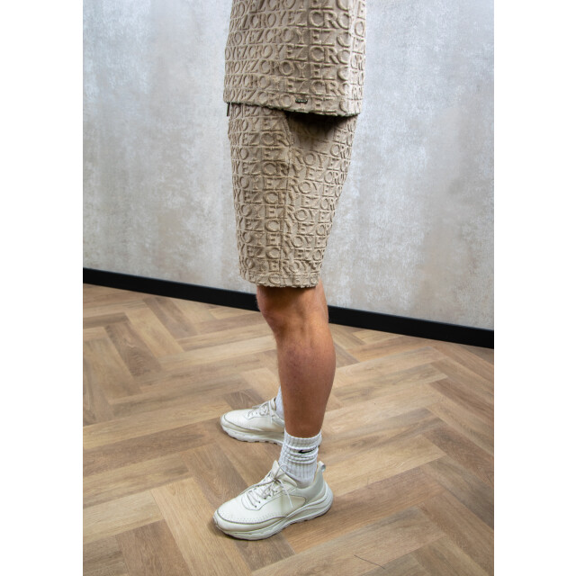 Croyez Homme Monogram towelling shorts 155.81.0077 large