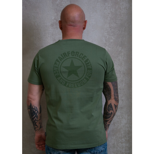 Airforce Wording / logo t-shirt 100.40.0694 large
