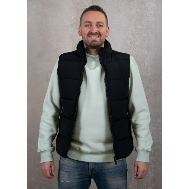 Malelions Matt crinkle padded vest 143.10.0074 large