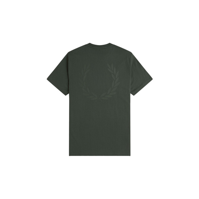 Fred Perry Rear powder laurel graphic tee 100.40.0689 large