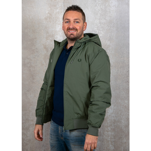 Fred Perry The hooded brentham jacket 140.40.0107 large
