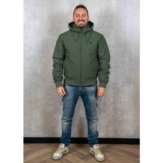 Fred Perry The hooded brentham jacket 140.40.0107 large
