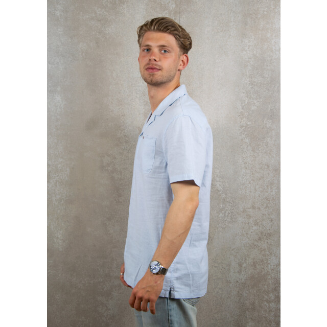 Tommy Hilfiger Linen blend camp ss shirt 121.30.0015 large