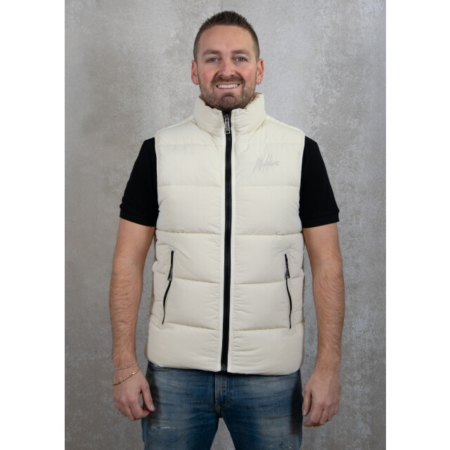 Malelions Matt crinkle padded vest 143.81.0014 large