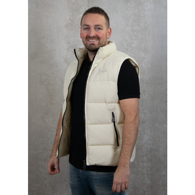 Malelions Matt crinkle padded vest 143.81.0014 large
