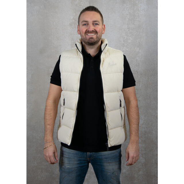 Malelions Matt crinkle padded vest 143.81.0014 large