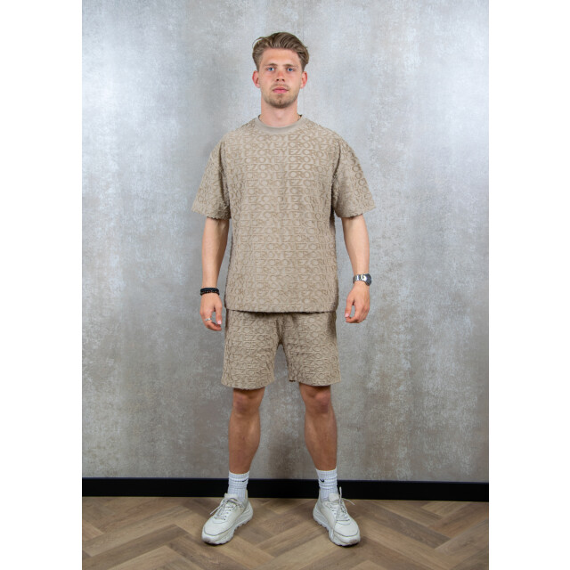 Croyez Homme Monogram towelling shorts 155.81.0077 large
