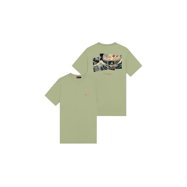 AB Lifestyle Ink tee ocean 100.40.0756 large