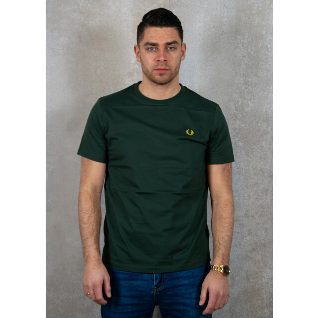 Fred Perry Rear powder laurel graphic tee 100.40.0689 large