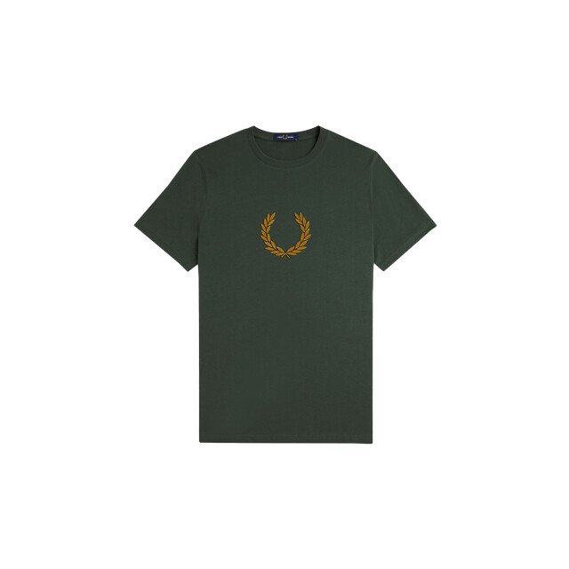 Fred Perry Textured laurel wreath t-shirt 100.40.0690 large